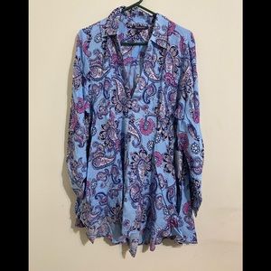 NWT Roamans flowy tunic
